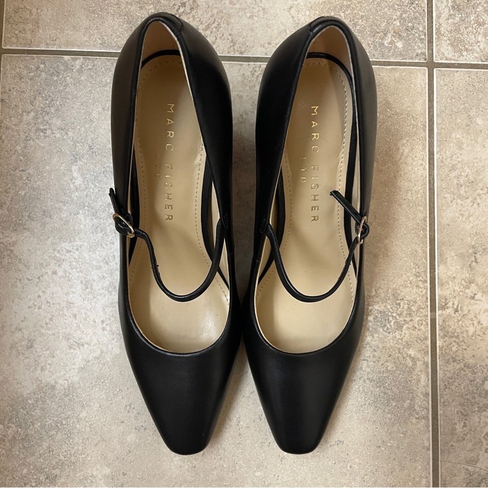 Marc Fisher LTD Nollie Pointed Toe Pump Size 5 1/2 M - Picture 4 of 7